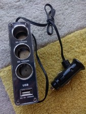car cigarette lighter adapter for sale  WITNEY