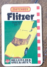 Quartettspiel matchbox flitzer gebraucht kaufen  Regensburg
