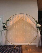 Gold 6.6ft metal for sale  CANNOCK