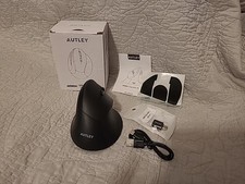 Usado, Mouse vertical ergonômico Autley AEM04 sem fio e recarregável novo caixa aberta comprar usado  Enviando para Brazil