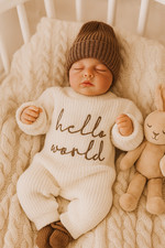 Combinaison naissance tricot d'occasion  Mantes-la-Jolie