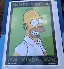 Poster vintage simpsons usato  Ravenna