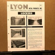 Vtg lyon metal for sale  Roanoke