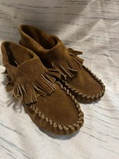 Taos leather fringe for sale  Shelby