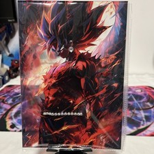 Placa de arte acrílica 6x8, Goku com diamantes, usado comprar usado  Enviando para Brazil