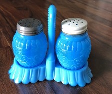 Victorian blue milk for sale  Churubusco