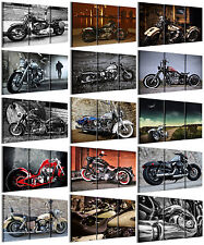 Stampe tela harley usato  Italia