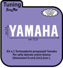Adesivo yamaha scritta usato  Matelica