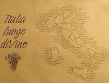 Tovaglietta carta osteria usato  Roma