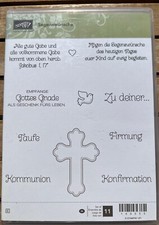 Stampin stempelset segenswüns gebraucht kaufen  Nesse-Apfelstädt, Nottleben