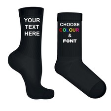 Personalised socks custom for sale  DORCHESTER