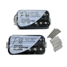 Usado, Epiphone Alnico Classic Pro Probucker Combi conjunto de linha de malha preta dupla comprar usado  Enviando para Brazil