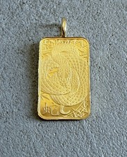 Pendentif lingot monté d'occasion  Mornant