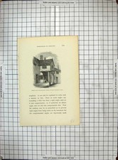 Old antique print for sale  UK