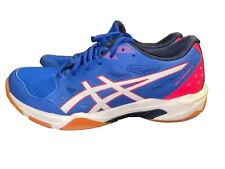 Usado, Sapatos de quadra tamanho 6 - ASICS Gel Rocket 11 azul coral em excelente estado usado comprar usado  Enviando para Brazil