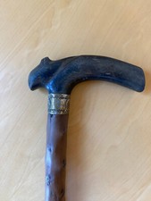 Spazierstock antik handgeschni gebraucht kaufen  Büchenbach