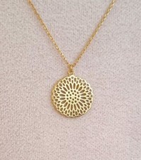 Juwelkerze kette gold gebraucht kaufen  Ahorn