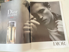 (¯`*•.¸ Publicité Advertising - Parfum CHRISTIAN DIOR - Robert Pattinson ¸.•*´¯) d'occasion (¯`*•.¸ Publicité Advertising - Parfum CHRISTIAN DIOR - Robert Pattinson ¸.•*´¯) d'occasion  Lyon VII