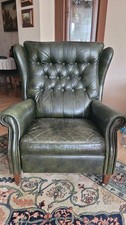 Chesterfield relaxsessel grün gebraucht kaufen  Grevenbroich