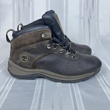 Bota Masculina Timberland 18128 Flume Totalmente Impermeável Couro Marrom Escuro Tamanho 10 comprar usado  Enviando para Brazil