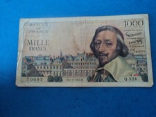Rare billet 1000 d'occasion  Pia