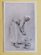 Cpa gravure dessin d'occasion  Paimbœuf