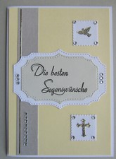 Karte besten segenswünsche gebraucht kaufen  Stadtallendorf