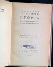 Heiligen thomas morus gebraucht kaufen  Koblenz