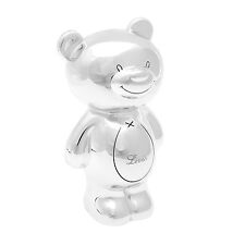 Salvadanaio Bambino Porcellino D'Argento Orso Teddy Con Incisione Del Nome comprar usado  Enviando para Brazil