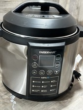 Panela de pressão digital programável Farberware 6 quartos - Prata/preto danificado!! comprar usado  Enviando para Brazil