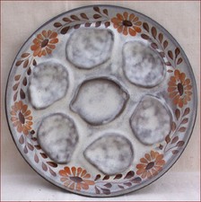 French stoneware flowered d'occasion  Auray