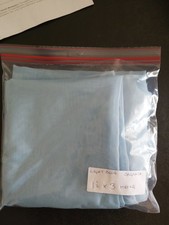 Light blue organza for sale  SHEFFIELD