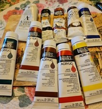 Acrylic paint lot for sale  Haltom City