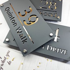 Personalised house number for sale  TELFORD