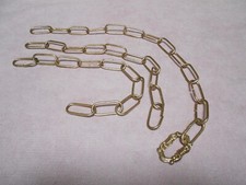 Chaines métal doré d'occasion  Salbris