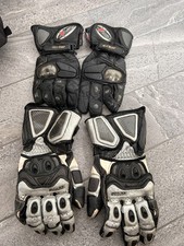 Motorcycle gloves men for sale  HORLEY
