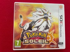 Jeu pokemon soleil d'occasion  Proville