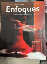 Enfoques , Curso Intermedio De Lena Española, 6 Edition, Instructor’s Annotated  comprar usado  Enviando para Brazil
