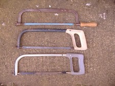 Three vintage hacksaws for sale  CLEETHORPES