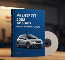 Peugeot 2008 2013-2019 oficina manual de reparo em CD comprar usado  Enviando para Brazil