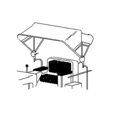 Trator Universal Industrial 3 Arcos Branco 48" Capa Vários Modelos comprar usado  Enviando para Brazil