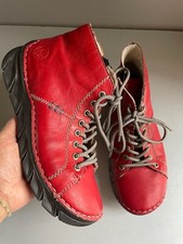 Rieker red black for sale  SITTINGBOURNE