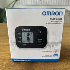 Omron RS3 Intelli IT Blutdruckmessgerät Handgelenk Monitoring Gesundheitswesen comprar usado  Enviando para Brazil