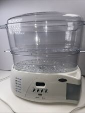 Panela de comida branca Oster 5715 dupla camada 6,1 qt e vaporizador coleção Inspire, usado comprar usado  Enviando para Brazil