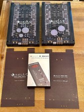 2 amplificadores Helix HXA 400MK2 4 canais XJust Crossover fabricados na Alemanha Hi-end comprar usado  Enviando para Brazil