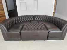 Chesterfield sofa brown for sale  HIGH WYCOMBE
