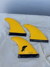 Barbatanas de prancha de surf Futures Glass Lite RTM, conjunto de barbatanas triplas F3 Thruster, amarelo comprar usado  Enviando para Brazil