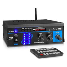 Mini amplificador estéreo Pyle PCA3 2x75W com entrada LED e RCA para casa e estúdio comprar usado  Enviando para Brazil