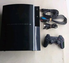 Console Sony PS3 Playstation 3 Fat CECHE01 80GB compatível com versões anteriores, testado comprar usado  Enviando para Brazil
