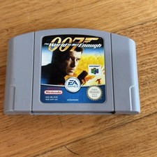 007 The World Is Not Enough Nintendo 64 N64 PAL James Bond Pierce Bronson comprar usado  Enviando para Brazil